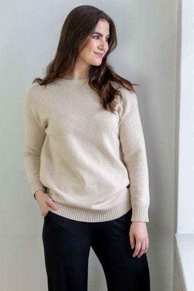 ANTREA NAISTEN NEULEPUSERO, VAALEA BEIGE