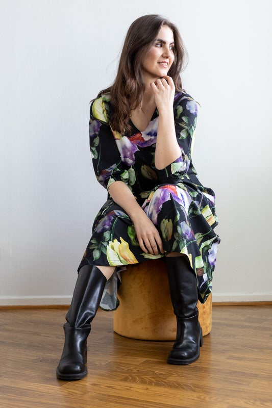 AULUM NAISTEN TRIKOOMEKKO, NIGHT GARDEN