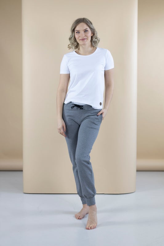 STOCKHOLM NAISTEN COLLEGEHOUSUT, MELANGE GRAY