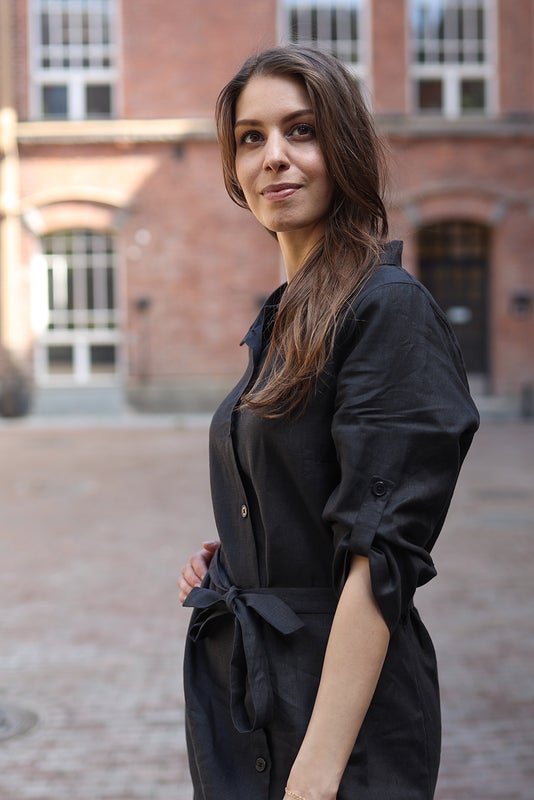 MARSEILLE NAISTEN PELLAVAPAITAMEKKO, MUSTA