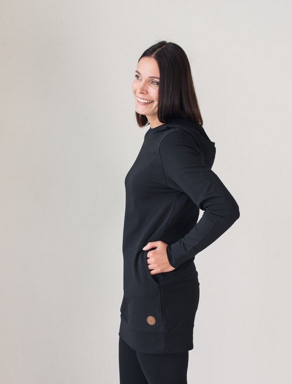 CALI Naisten Collegehuppari, Musta