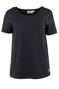 SHANGHAI NAISTEN T-PAITA RECYCLED, MUSTA