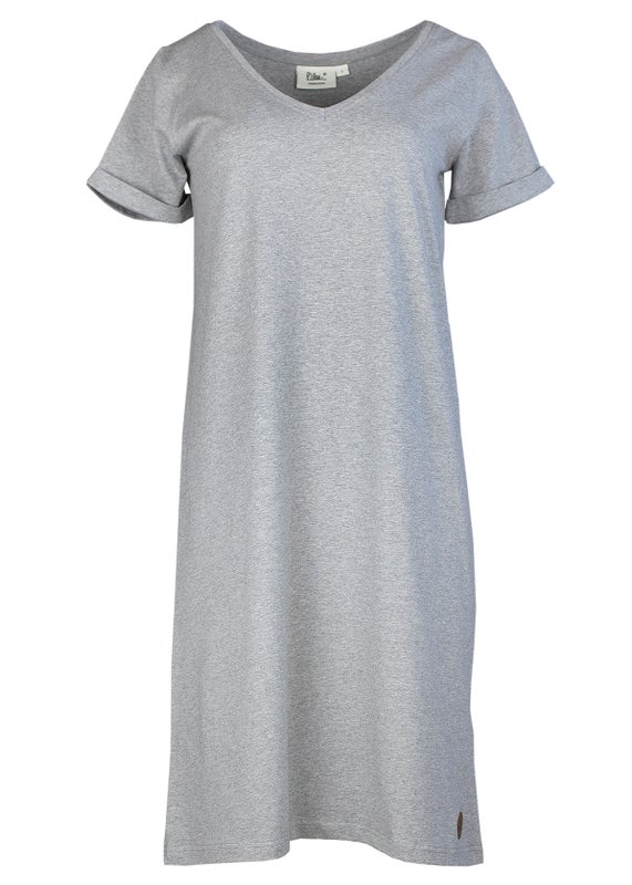 TIDAN Naisten T-Paitamekko, Melange Gray