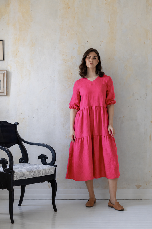 AIROLA NAISTEN PELLAVAMEKKO, HOT PINK