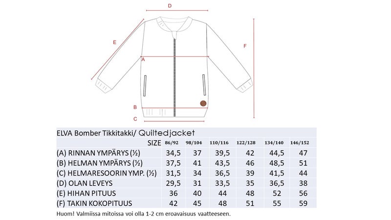 ELVA BOMBER TIKKITAKKI, ROOSA