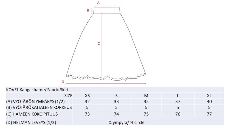 KOVEL NAISTEN HAME, FLOWER  WAVES