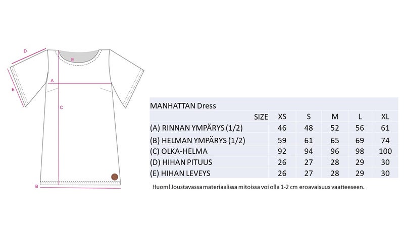 BLAA MANHATTAN MEKKO, APPLE TREE MAUVE