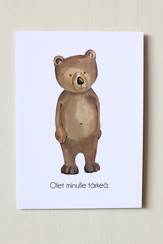 KORTTI, OLET MINULLE T&Auml;RKE&Auml;