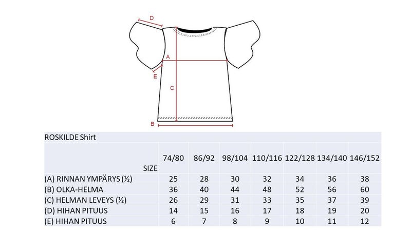 ROSKILDE T-paita, Flower Field