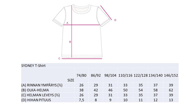 SYDNEY T-paita, Kangaroo