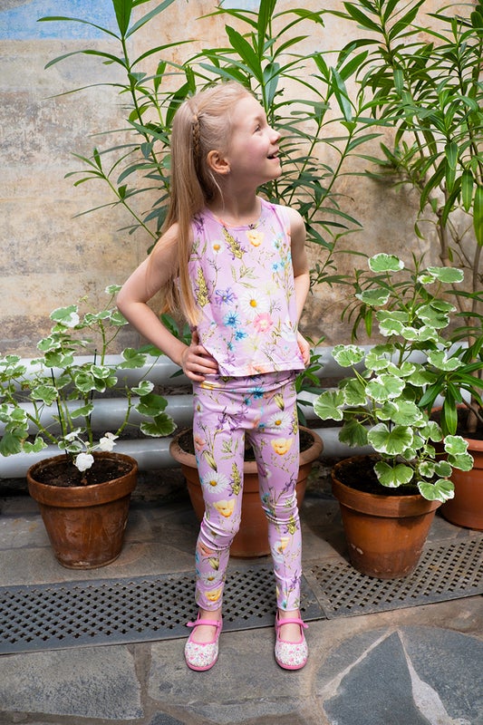 PARIS LASTEN LEGGINGS, MEADOW FLOWER