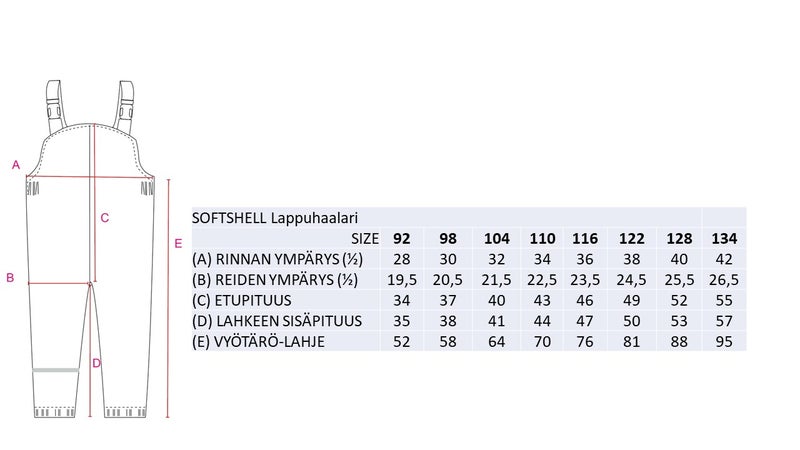 SOFTSHELL HENKSELIHOUSUT, MUSTA